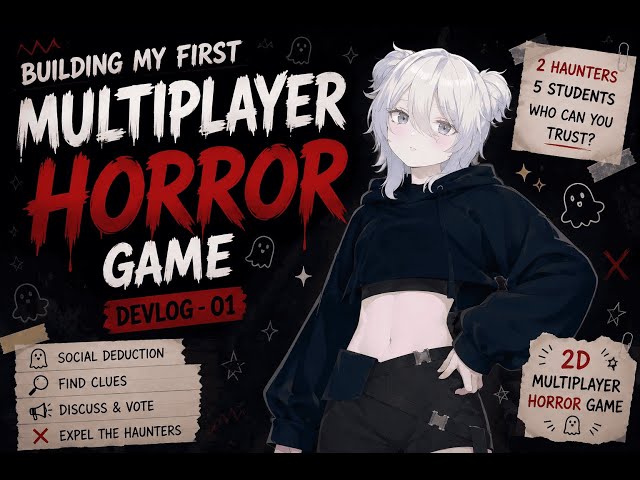 Building My First Multiplayer Horror Game || Devlog - 01