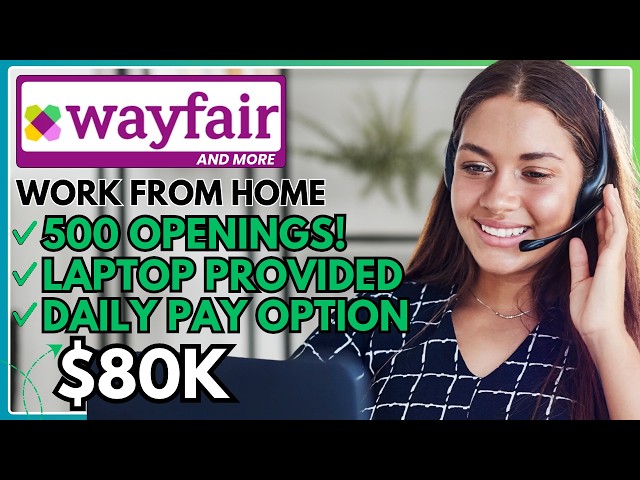 You're ALREADY QUALIFIED For Remote Jobs At Wayfair And More! | NO EXPERIENCE + NO DEGREE Hiring NOW