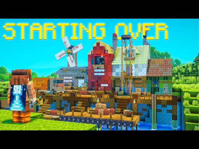 Starting over in Minecraft Create Mod