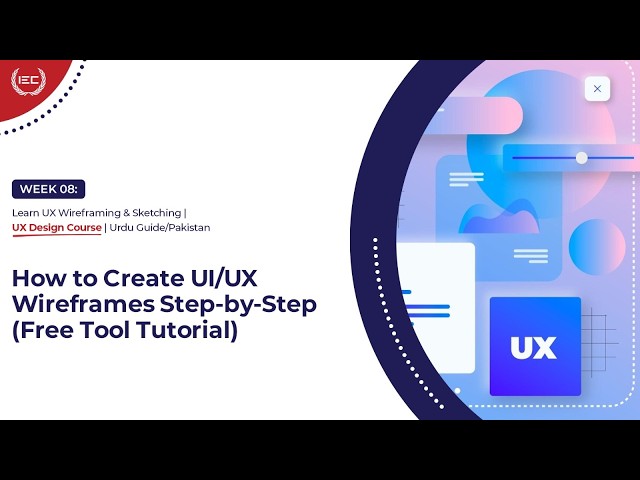How to Create UI/UX Wireframes Step-by-Step (Free Tool Tutorial)