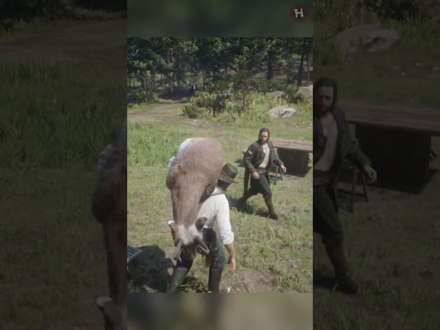 If You Bring A Big Animal To The Camp In Red Dead Redemption 2 ...