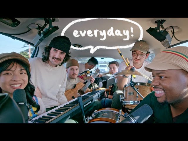 Ryce & Chevy - everyday (live band in a van version 🚙✨)