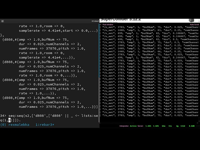 erlang SC Server messages test