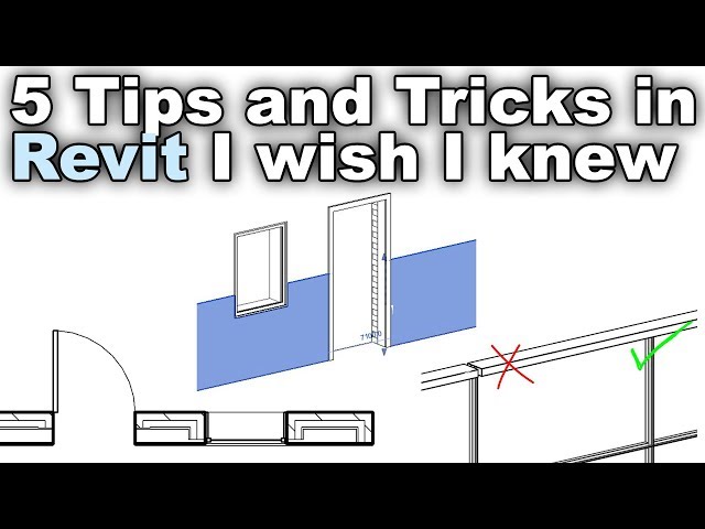 5 tips and tricks in Revit I Wish I Knew When I Started!
