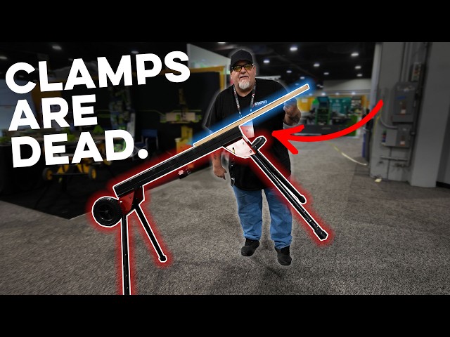 NEW TOOL SHOW! A sawhorse that replaces your clamps, and more from IWF 2026