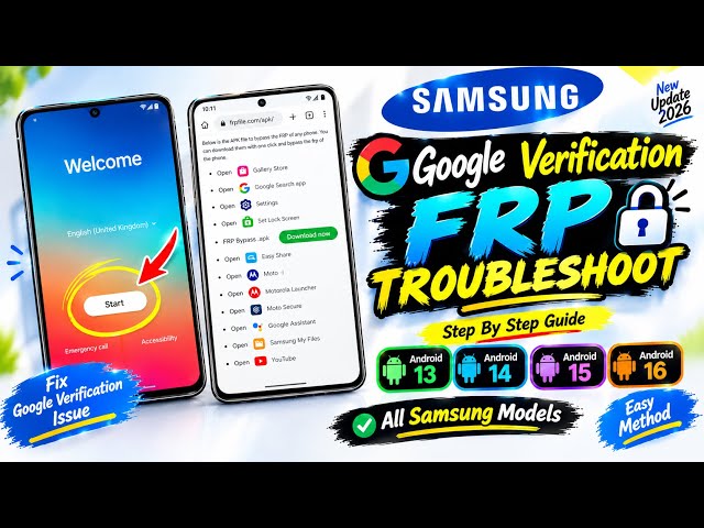 🔥 All Samsung FRP Bypass 2026 ( 99.9% Done) | Android 14/15/16 Latest Patch | FRP Without pc 🖥️ 