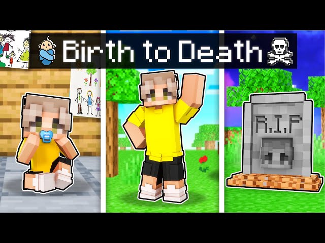 Shady's BIRTH to DEATH In Minecraft!
