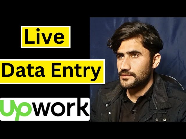 Data Entry Live Work Demo for Beginners  Make Money Online  Typing Job