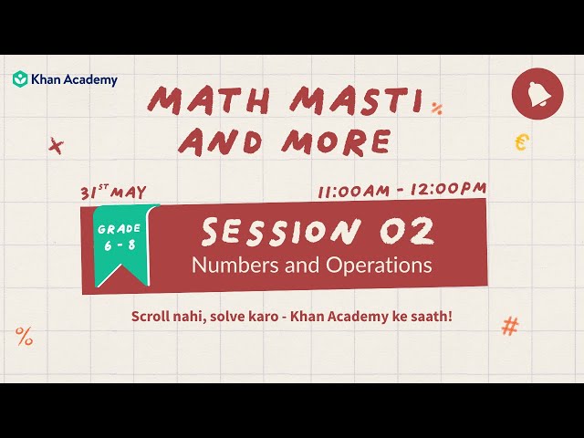 Math Masti and More: Numbers and Operations - English