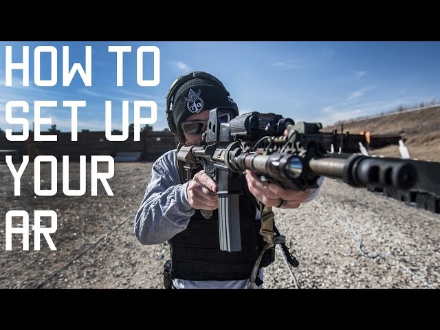How to setup your AR | Assault Rifle shooting tips | Tactical Rifleman