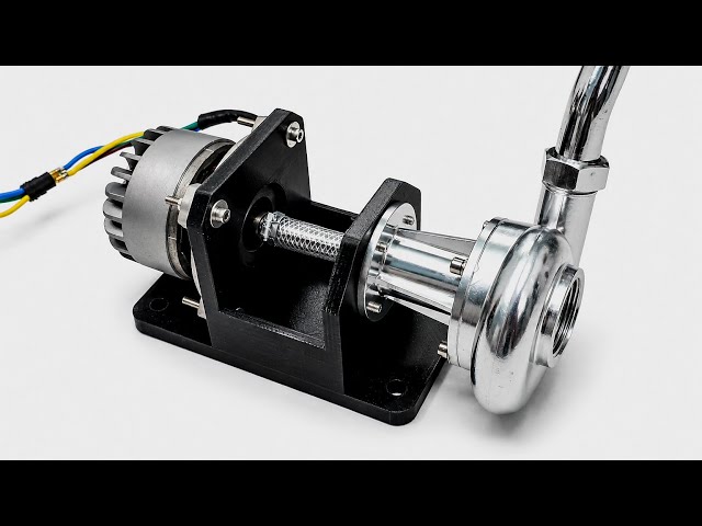 Turning a Ryobi 40V Brushless Motor Into a Powerful Water Pump