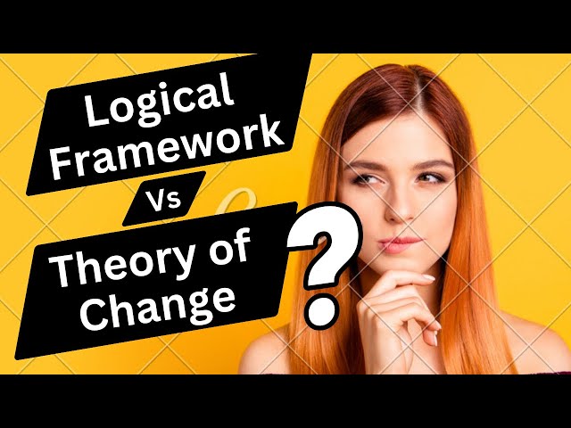 theory of change  vs logical framework  #evaluation #monitoringandevaluation #monitoring #M&E