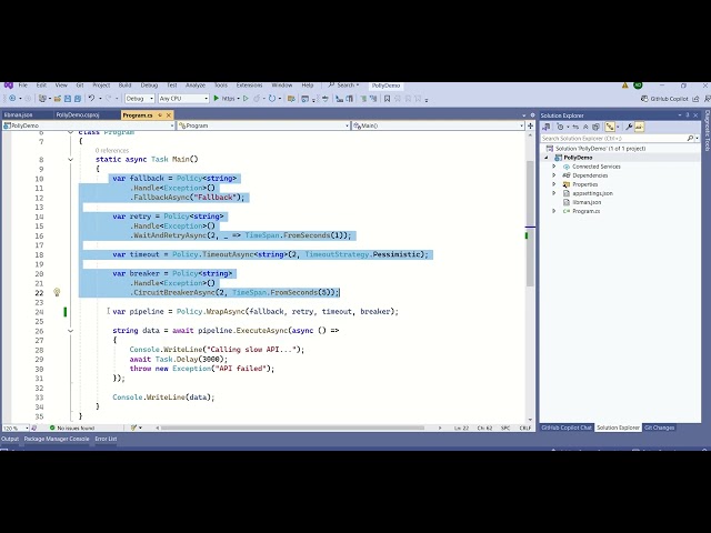 Polly .NET Full Tutorial | Retry, Timeout, Circuit Breaker, Fallback | Real Console Example