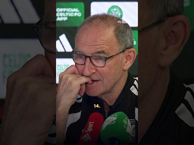Martin O'Neill realising the extent of Celtic's outgoings 😅
