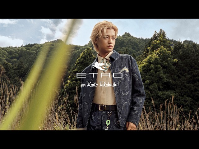 ETRO per Kaito Takahashi