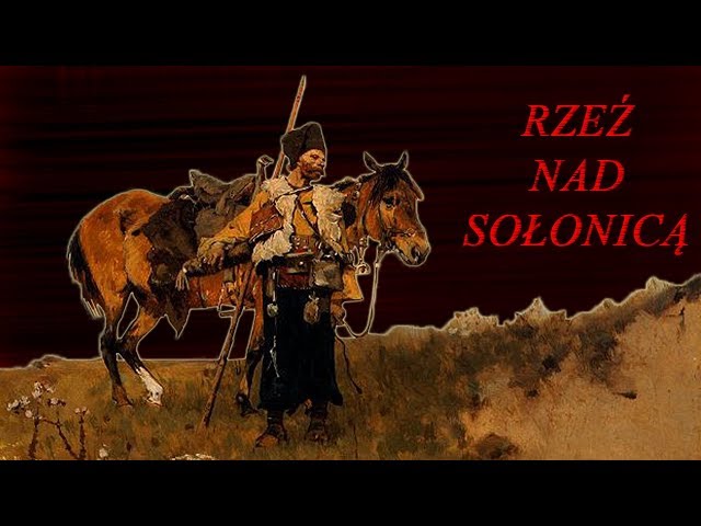 Cossack uprisings. The Sołonica massacre of 1596.