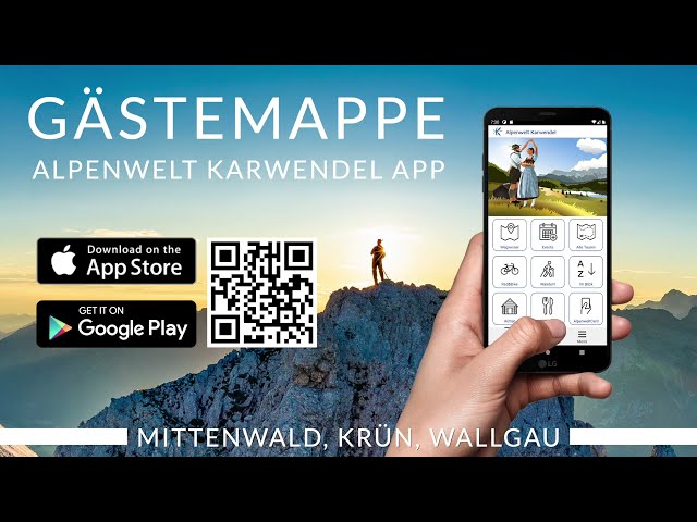 Alpenwelt Karwendel App für Mittenwald, Krün und Wallgau