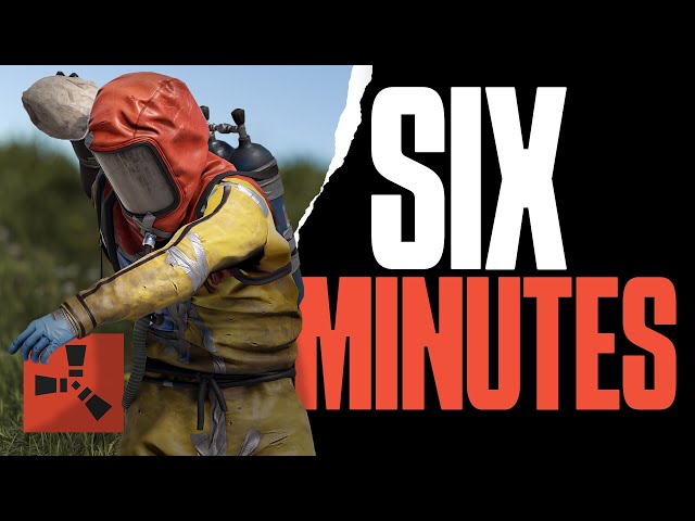 I will show you a realistic RUST wipe in exactly 6 minutes