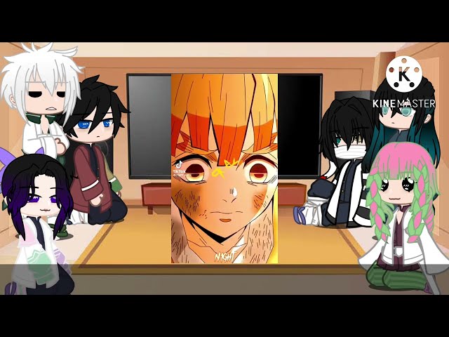 ✨ Hashira’s react to Zenitsu, Tiktok -- Gacha Club -- Demon Slayer -- Hashiras react Compilation ✨
