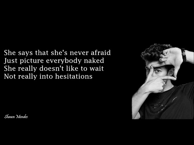 Shawn Mendes - There's Nothing Holdin' Me Back (Lyrics)
