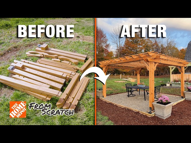 How to Build a Backyard Pergola From Scratch | From Scratch with @Epic Gardening Ep. 6