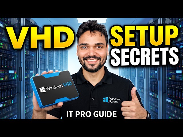 Windows VHD Explained 🔥 | Create, Attach, Detach & Use