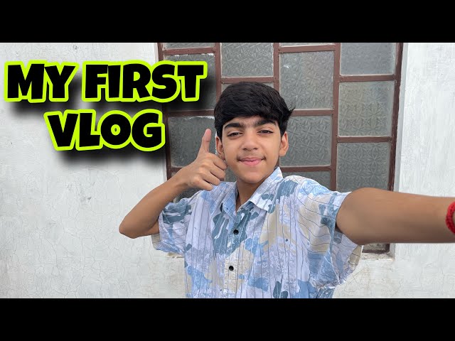 MY FIRST VLOG 🥹|| pm_parlaksh
