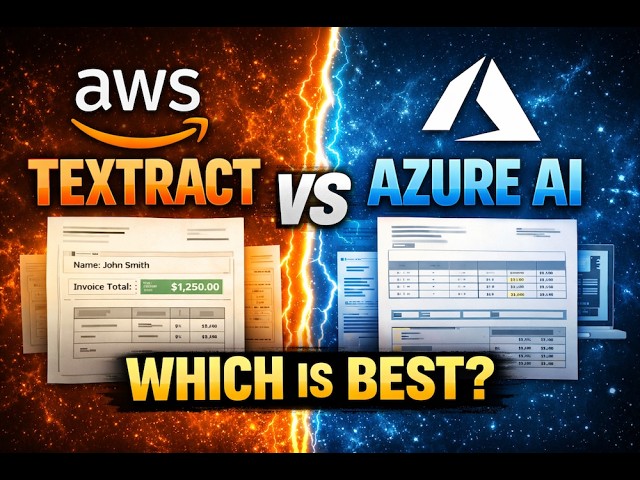 Amazon Textract vs Azure AI Document Intelligence