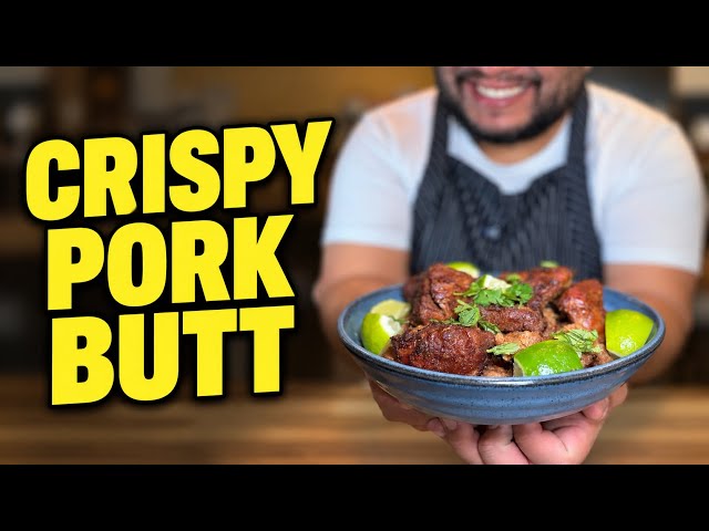 CRISPY PORK BUTT