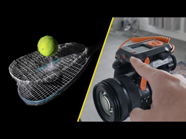 High Speed Photography Made Easy -  MIOPS Smart+ Sound & Laser Trigger Test