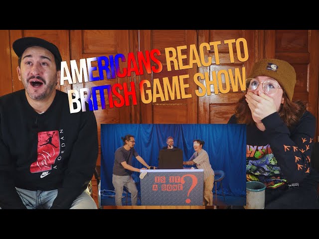 Americans React to wild British Game Show Is It A Bone