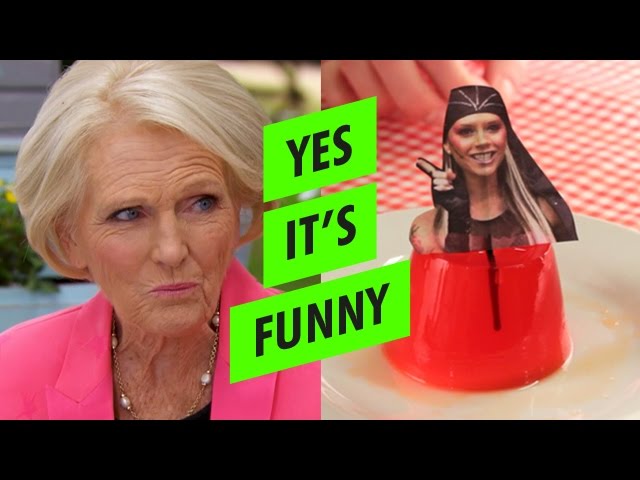 Mary Berry's Victoria Beckham Sandwich Cake - GBBO Final