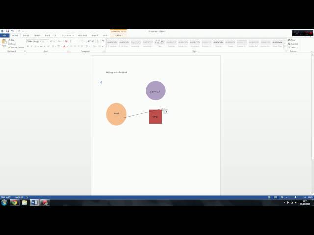 Genogram & Eco Map Tutorial - Microsoft Word