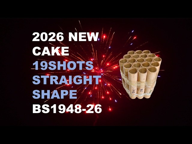 2026 NEW BS1948-26 48*54*280MM 19SHOTS MIX SHAPE F3 CAKE