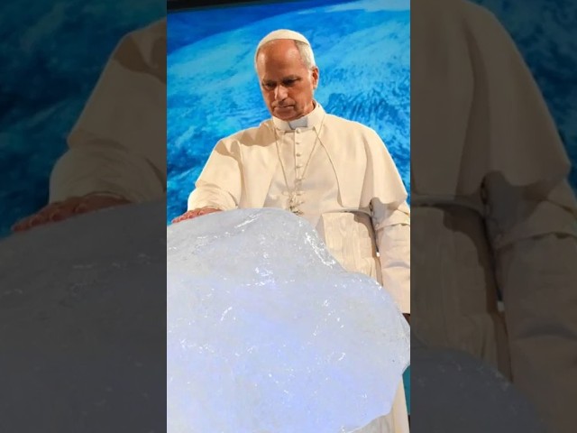 Pope Leo prays for... water? Huh?