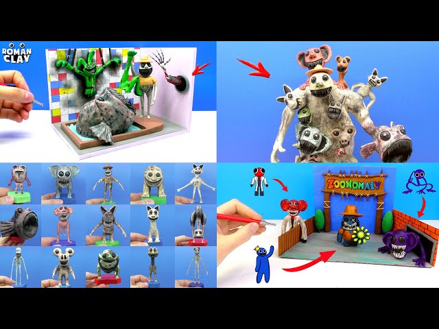 ALL Zoonomaly Monsters with Clay | Collection Roman Clay