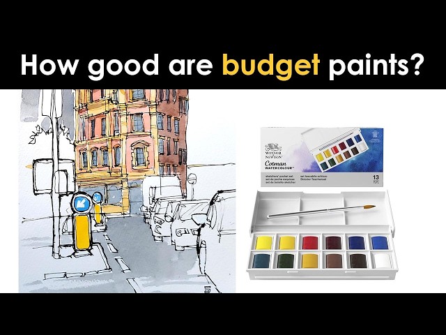 Winsor and Newton Cotman Watercolour Sketchers’ Pocket Set Review - First Urban Sketch
