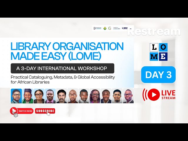 Practical Cataloguing Workshop 3 (Library Organisation Made Easy)