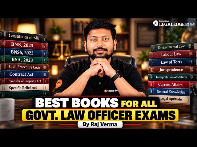 Which Books to Read for Law Officer Exams? IBPS SO, SBI, AAI Law Officer and More