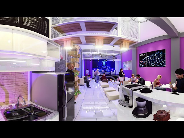 WSID VR 360° PANORAMA - DESIGN PROPOSAL DSX - KITCHEN SET  MINI BAR