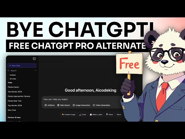 This is FREE ChatGPT Pro! (Video Gen, Image Gen, Web Search at one place!)