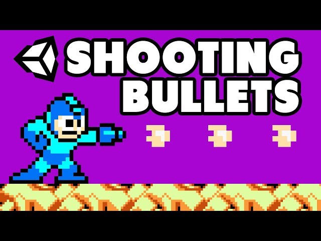 HowTo Shoot Bullets in Unity (2D GameDev Tutorial C#)