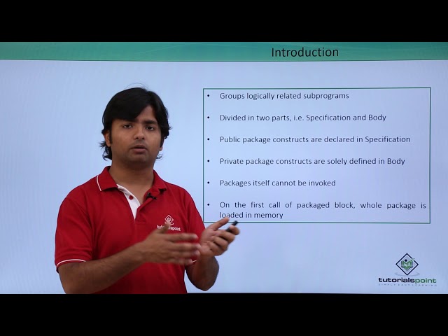 Oracle - PL/SQL - Packages