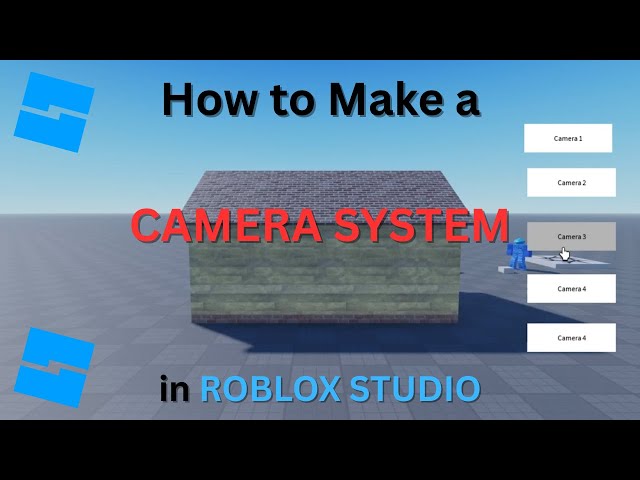 How to Make a CAMERA SYSTEM in ROBLOX STUDIO