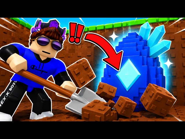 Starting Over with OP SECRET in Dig For Eggs! (Roblox)