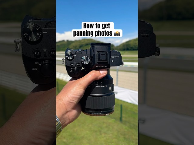 HOW TO GET PANNING SHOTS 📸🤯 #photography #carphotography #photographytips #tutorial