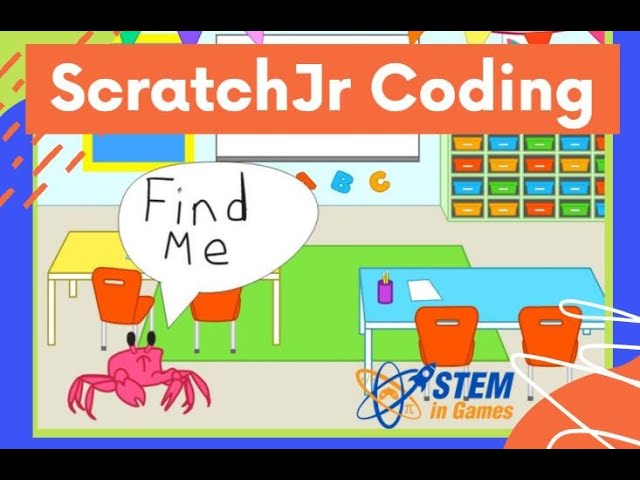 ScratchJr Coding Lesson 11 | Hide & Seek | Free Coding | How to code | Beginner Programming Lesson