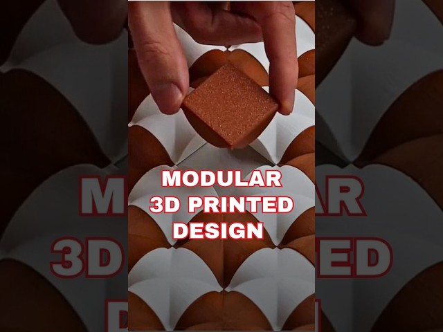 Modular 3D Printed Design