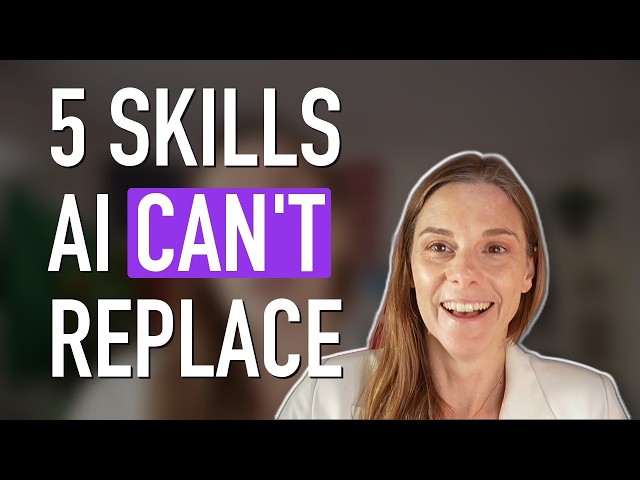 5 human skills that matter more because of AI
