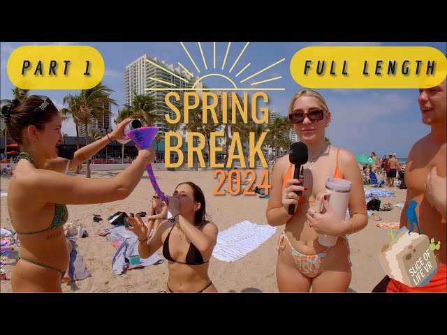 (1/2) 8k 3D Spring Break 2024 Las Olas Beach Ft Lauderdale Immersive Spatial Experience